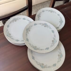 Juego de 12 platos de postre porcelana tsuji