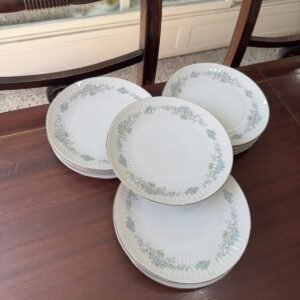 Juego de 12 platos de postre porcelana tsuji