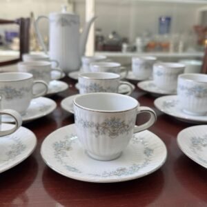 Juego de café porcelana tsuji para 11 personas