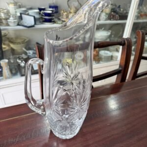 Jarra de cristal súper tallado