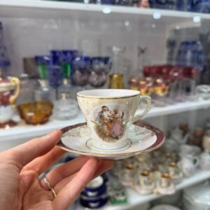 Dúo de café porcelana japonesa