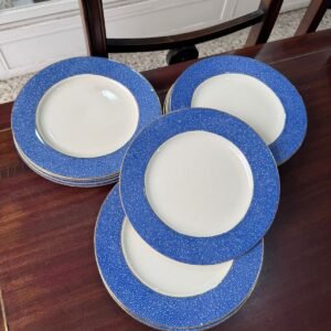 Juego de 12 platos playos ingleses