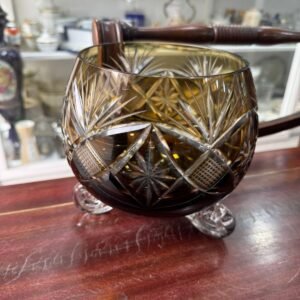 Florero de cristal súper tallado