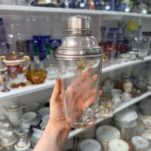 Coctelera platería inglesa