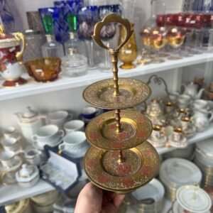 Bombonera 3 niveles de bronce