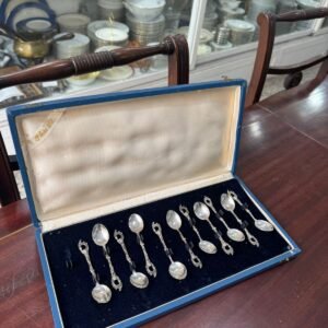 Juego de 11 cucharas de té plata 925