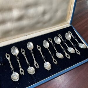 Juego de 11 cucharas de té plata 925