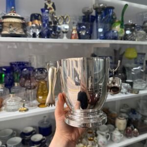 Hielera con pinza y medidor platería