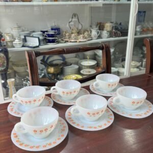 Juego de 6 dúos de té RIGOPAL