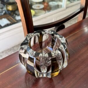 Cenicero de cristal estilo ART DECO