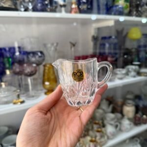 Jarra limonera de cristal tallado