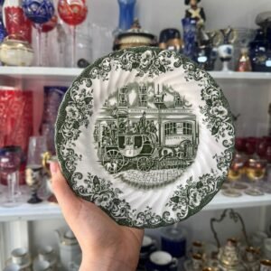 Plato inglés JOHNSON BROS coaching scenes