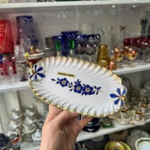 Fuente porcelana pintada a mano