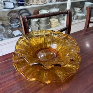 Centro de mesa ambar