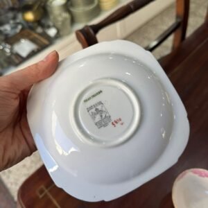 Dúo de té porcelana inglesa de colección PARAGON