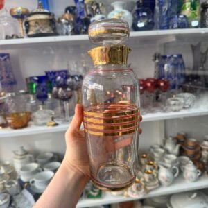 Coctelera con dorado