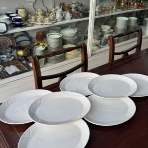 Juego de 6 fuentes ovales porcelana inglesa