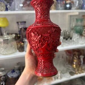 Florero oriental laca