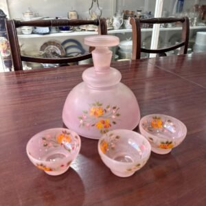 Set de botellón con 3 copas