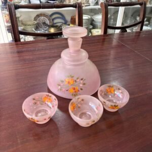 Set de botellón con 3 copas