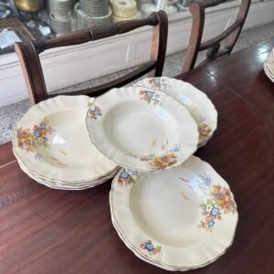 Juego de 12 platos hondos ingleses