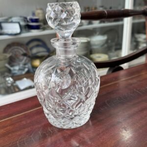 Botellón de cristal súper tallado mediano