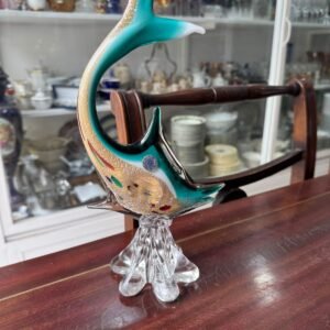 Figura delfin cristal de murano