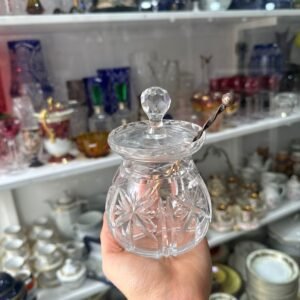 Dulcera cristal tallado