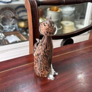 Gato de cristal de murano