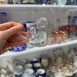 Jarra limonera de cristal tallado