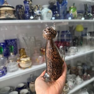 Gato de cristal de murano