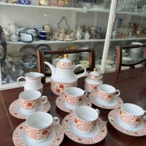 Juego de té porcelana tsuji para 6 personas