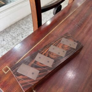 Domino VINTAGE madera y bronce