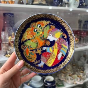 Plato de colección Rosenthal Bjorn Wiinblad 1980