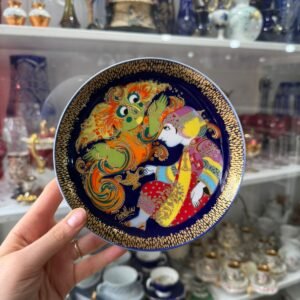 Plato de colección Rosenthal Bjorn Wiinblad 1980