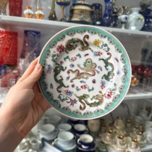 Plato porcelana oriental
