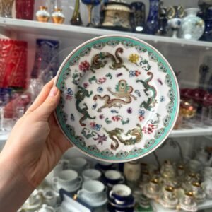 Plato porcelana oriental