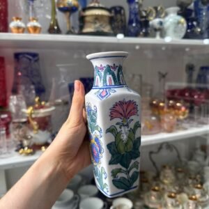 Florero porcelana oriental