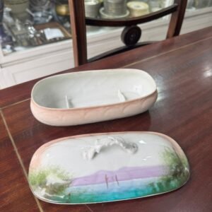 Porta peine porcelana francesa LIMOGES