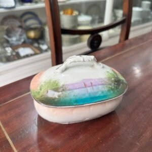 Jabonera de porcelana francesa LIMOGES con escurridor