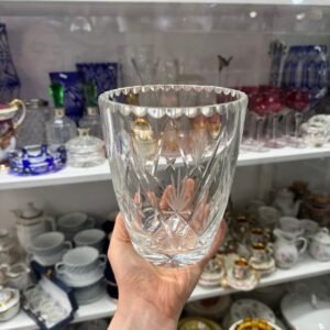 Hielera de cristal súper tallado