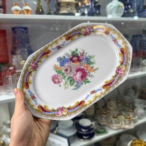 Fuente mediana de porcelana