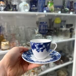 Dúo de café porcelana verbano