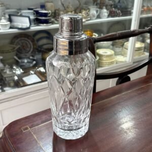 Coctelera de cristal súper tallado