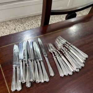 Juego de 11 tenedores y 11 cuchillos James Dixon & Sons Sheffield