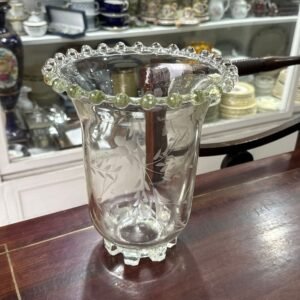 Florero de vidrio grande