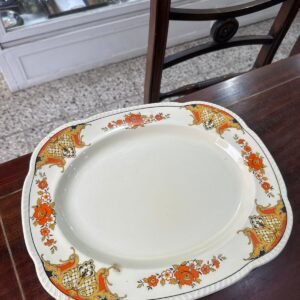 Fuente rectangular grande inglesa