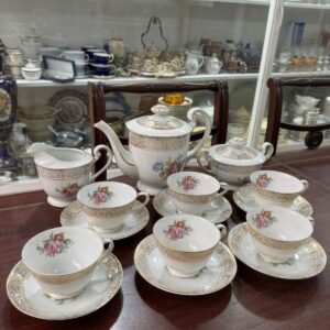 Juego de té porcelana tsuji completo para 6 personas