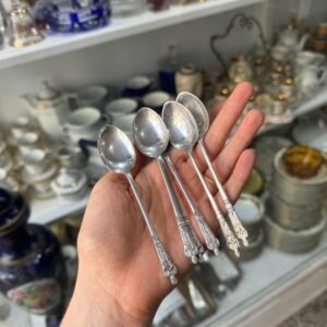 Juego de 6 cucharas de té plata EPNS