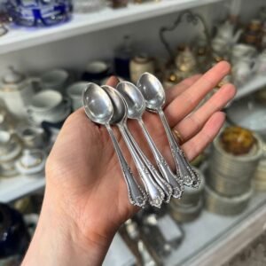 Juego de 6 cucharas de té o café platería